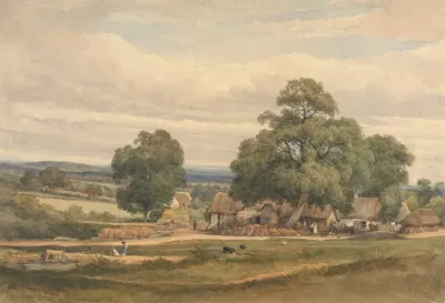 Emerey Down Near Lyndhurst New Forest Hants