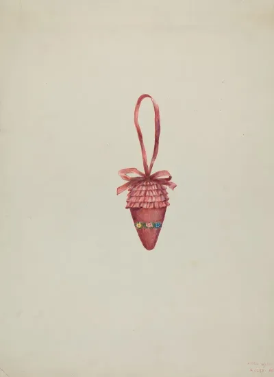 Emery In The Shape Of A Strawberry