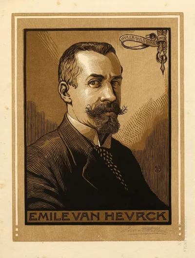 Emile Van Heurck Driekwart Portret
