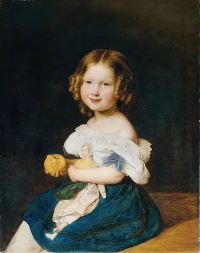 Emilie Werner The Daughter Of The Married Couple Johann And Magdalena Werner