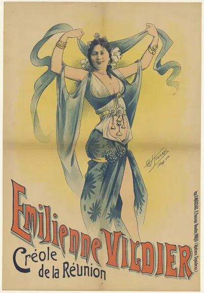 Emilienne Vildier Creole De La Reunion