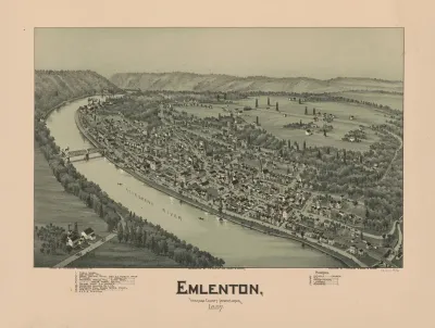 Emlenton Venango County Pennsylvania 1897