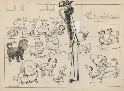 Emma Gad Is Looking For A Dog Artist For Hectors Farewell