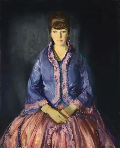 Emma In The Purple Dress