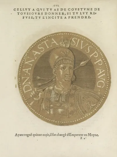 Emperor Anastasios Ii