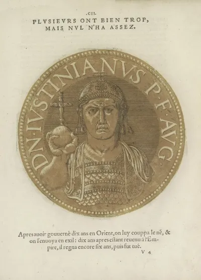 Emperor Justinianus Ii