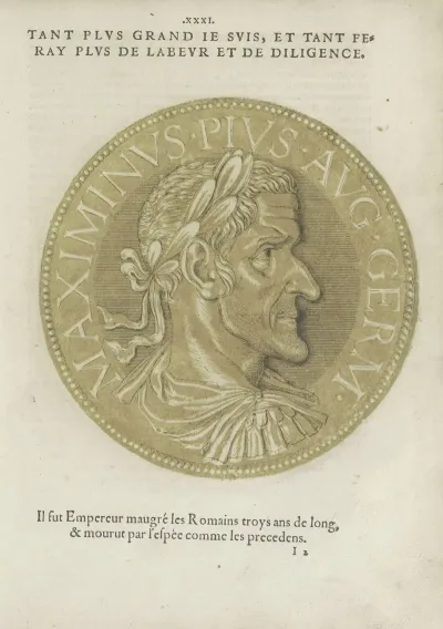 Emperor Maximinus I Thrax