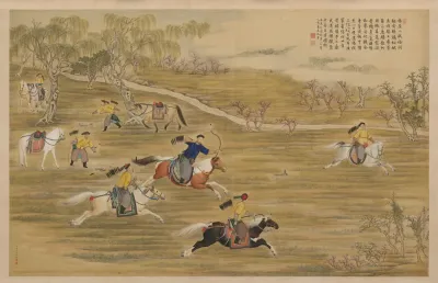 Emperor Qianlong Hunting