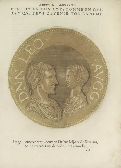 Emperors Leo I And Leo Ii
