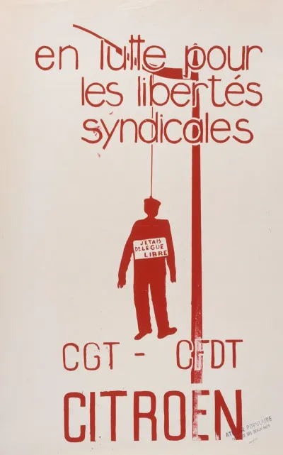 En Lutte Pour Les Libertes Syndicales Cgt Cfdt Citroen