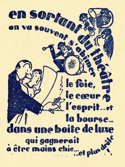 En Sortant Du Theatre