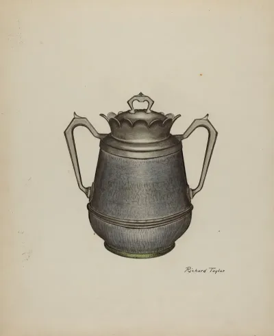 Enamel Pitcher 2