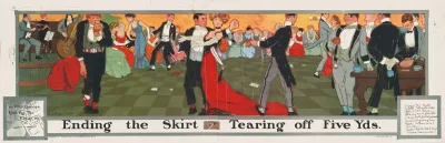Ending The Skirt Or Tearing Off Five Yds He Who Dances Must Pay The Fiddler Etc