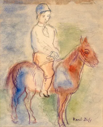 Enfant A Chevaux