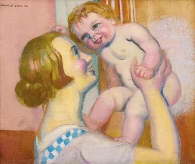 Enfant Nu Ou Annie Et Pauline