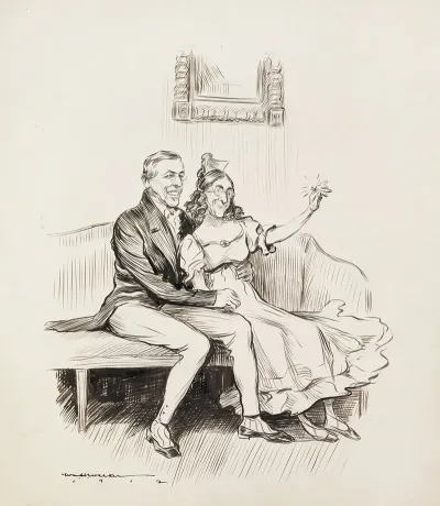 Engaged Wedding March 4 1913