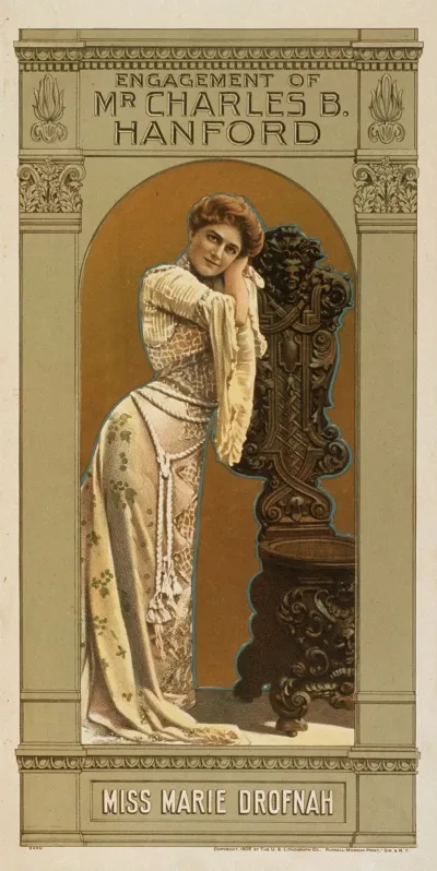 Engagement Of Mr Charles B Hanford