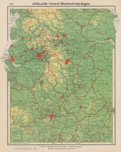 England Central Manufacturing Region