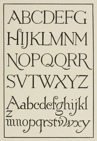 English 12th Century Incised Letters
