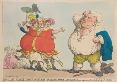 English Exhibitions In Paris Or French People Astonished At Our Improvement In The Breed Of Fat Cattle