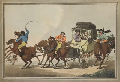 English Travelling Or The First Stage From Dover