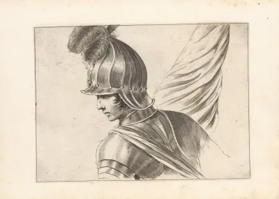 Engravings After Guercinos Libro Dei Disegni Pl 06