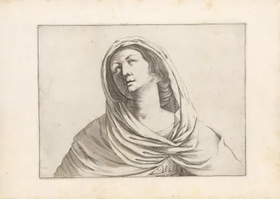 Engravings After Guercinos Libro Dei Disegni Pl 07