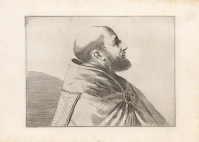 Engravings After Guercinos Libro Dei Disegni Pl 08