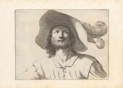 Engravings After Guercinos Libro Dei Disegni Pl 09