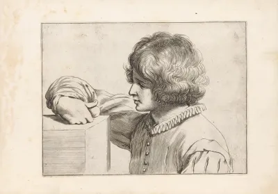 Engravings After Guercinos Libro Dei Disegni Pl 18