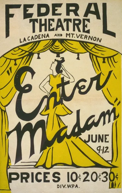 Enter Madam At Federal Theatre La Cadena And Mt Vernon