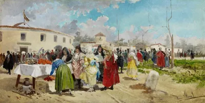 Entering The Bullring In Sunshine