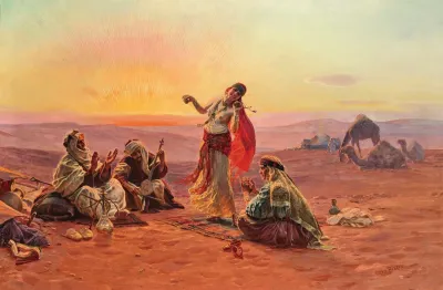 Entertainment At Sunset