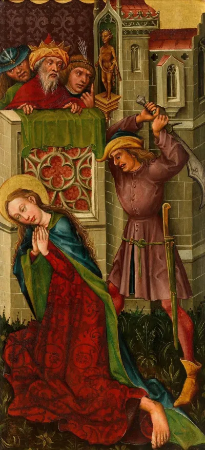 Enthauptung Der Heiligen Katharina