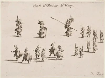 Entrance Of Monsieur De Macey