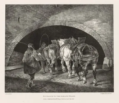 Entrance To Adelphi Wharf