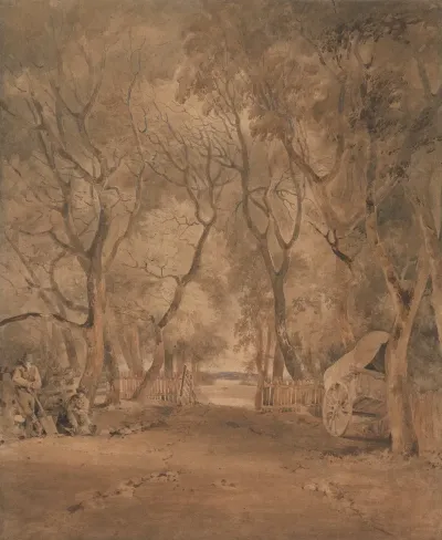 Entrance To Earlham Park Near Norwich