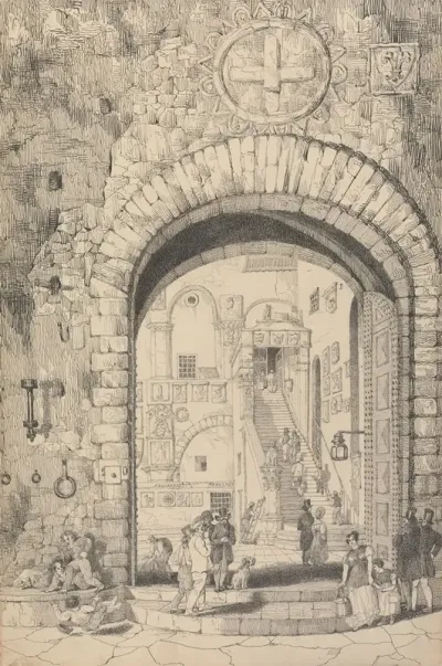 Entrance To The Barqello Florence