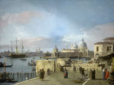 Entrance To The Grand Canal From The Molovenice