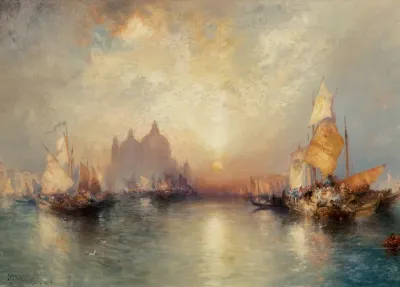 Entrance To The Grand Canal Venice 2