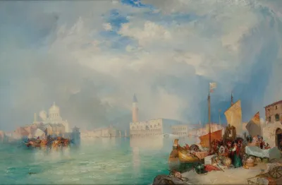 Entrance To The Grand Canal Venice