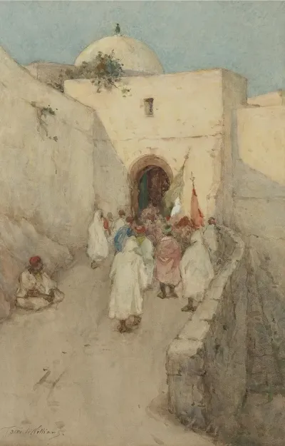 Entrance To The Kasbah