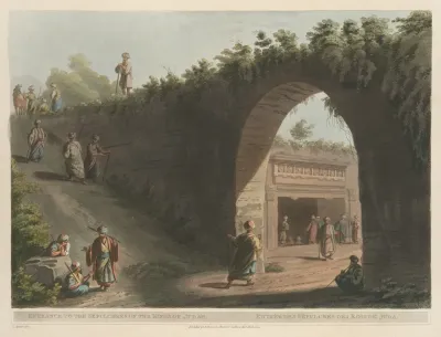 Entrance To The Sepulchres Of The Kings Of Judah
