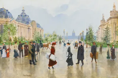 Entre Le Petit Et Le Grand Palais Avenue Alexandre Iii