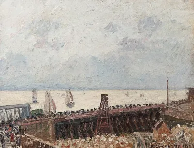 Entree Du Port Du Havre Temps Gris