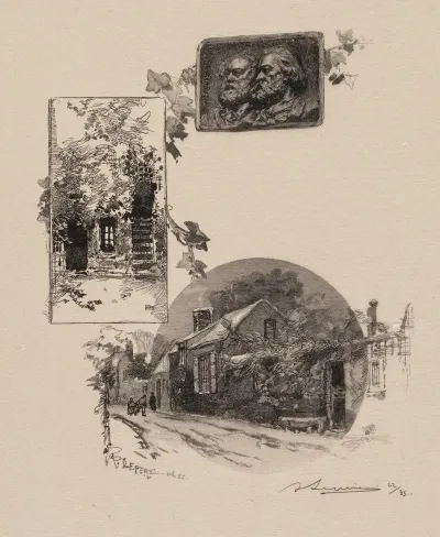 Entry To Rousseaus Studio And The Millet Home