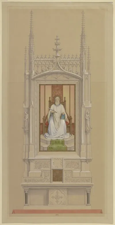 Entwurf Eines Bartholomaus Altars Fur Den Frankfurter Dom 2