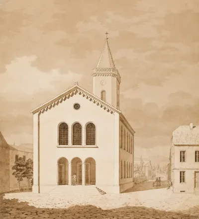 Entwurf Zu Einer Kirche Fur Die Gemeinde Friedrichsdorf