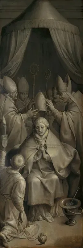 Episcopal Consecration Of Saint Eligius Of Noyon