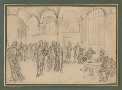 Episode De La Commune Le Depot A La Prefecture 24 Avril 1871